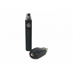 Vaporisateur de batterie stylo vape Evaporateur 650mAh Noir 510 fil