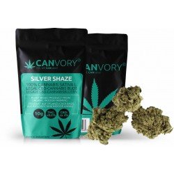 Silver Shaze - 4% CBD Cannabidiol Cannabis Bourgeons, 2 grammes