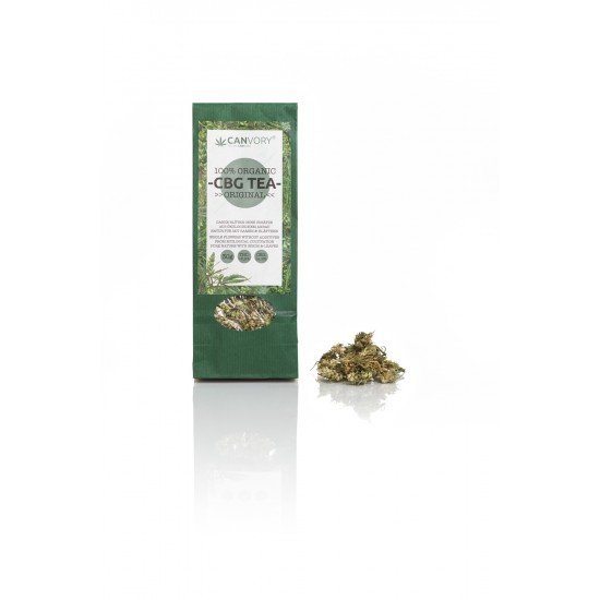 Thé de fleurs de chanvre bio CBG Cannabigerol original 2% CBG