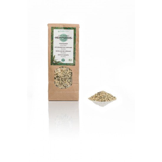 Graines de chanvre bio (pelées, 150g)